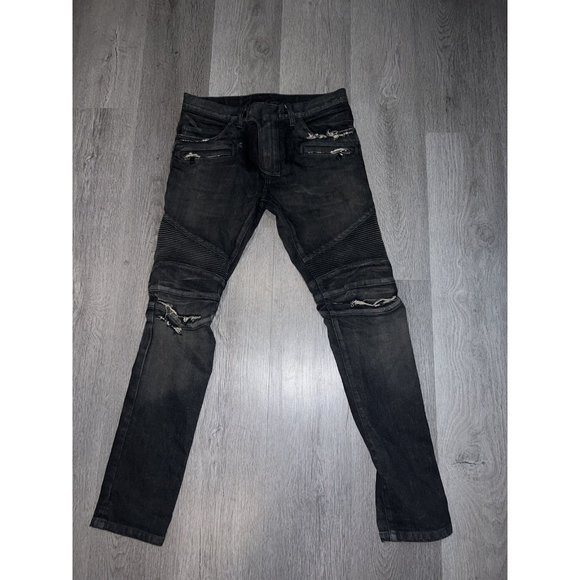 Balmain Biker Jeans - Picture 8 of 10
